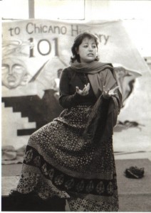Debra Gallegos in Intro to Chicano History:101